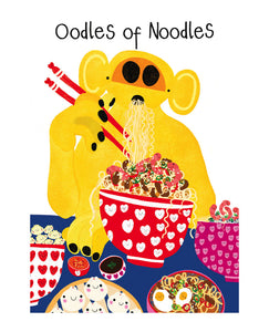 Oodles of Noodles Card