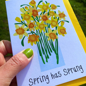 Spring has Sprung Card