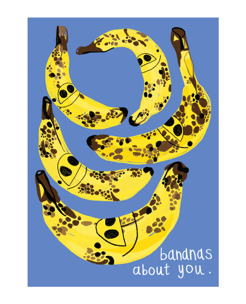 Bananas About You Print